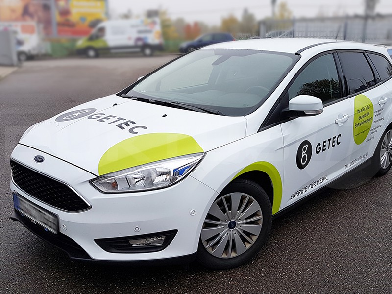 Fahrzeugbeschriftung