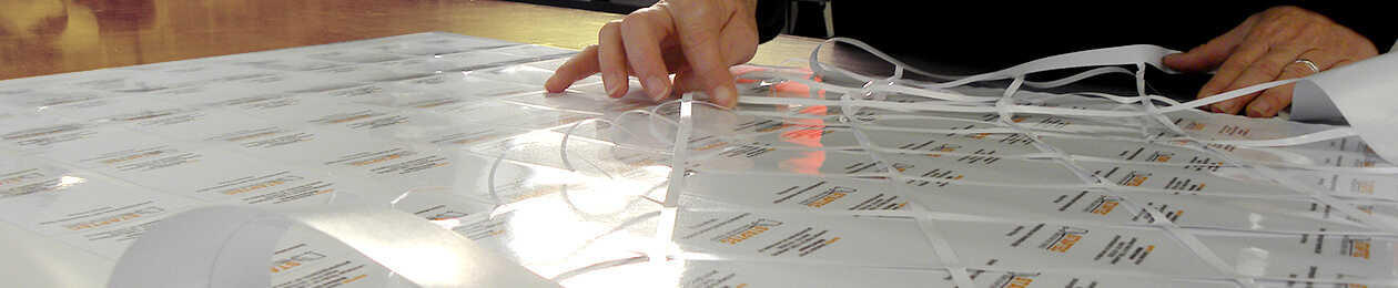 Maschinenkennzeichnung und Aufkleber